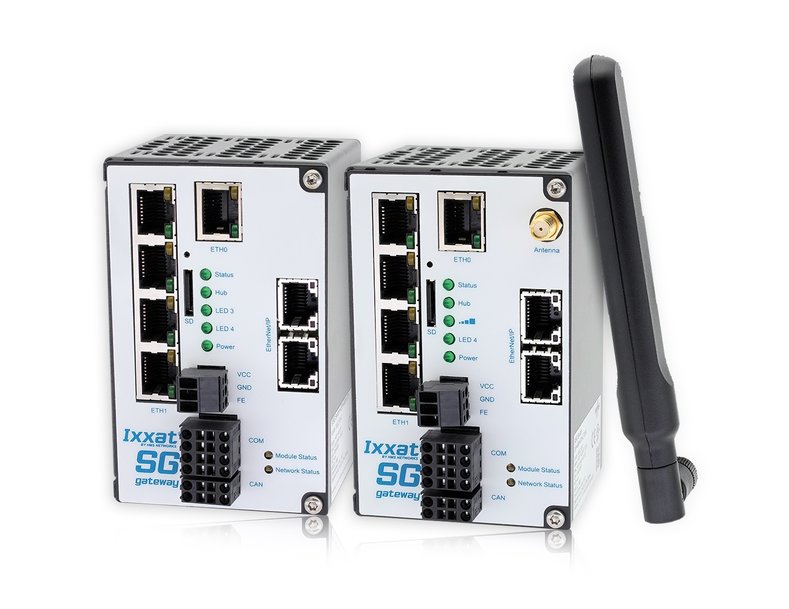 Novos gateways Ixxat Smart Grid para IEC 61850 e IEC 60870 compatíveis com LTE